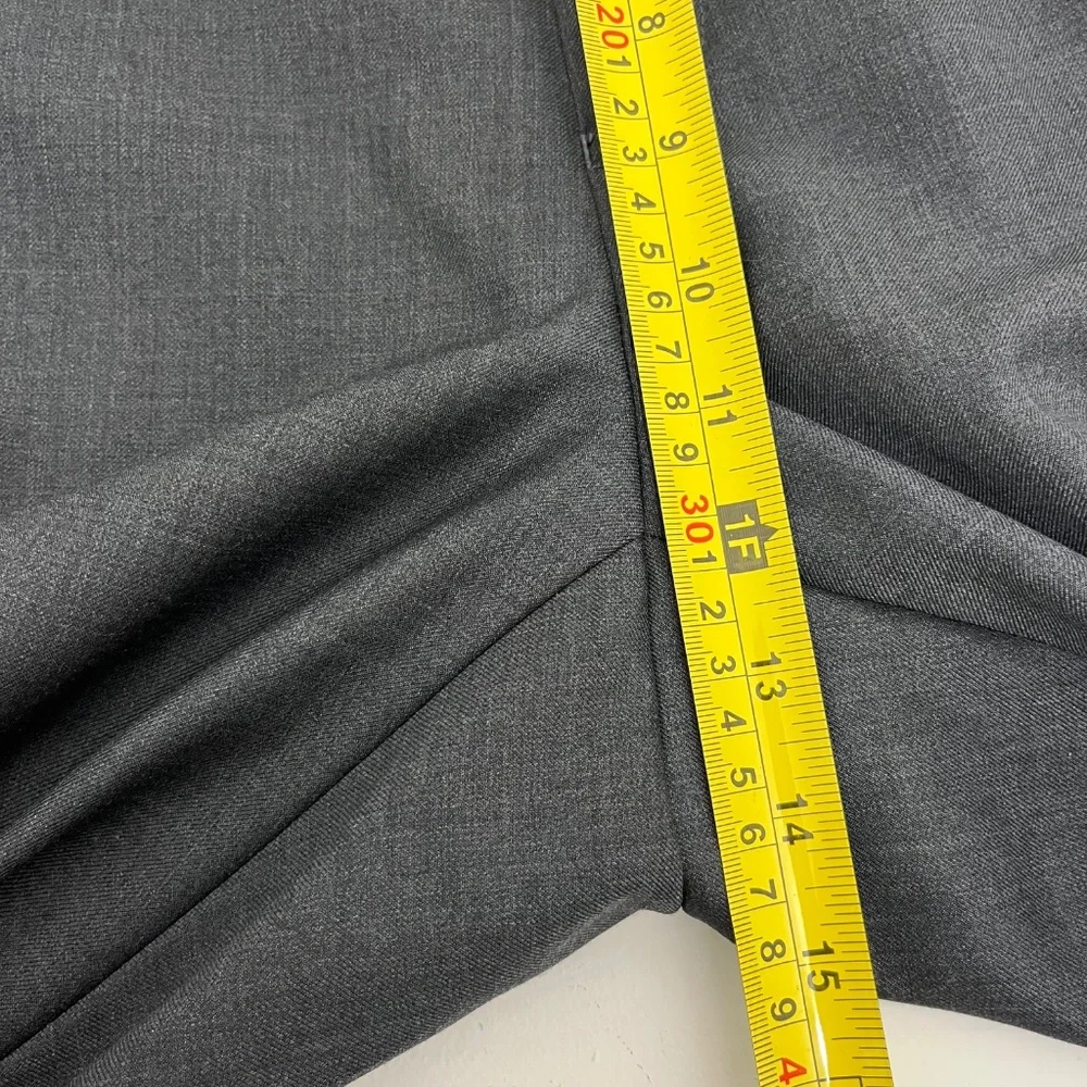 Lauren Ralph Lauren Mens 44x30 Suit Trouser Gray Classic Fit‎ Ultra Flex Stretch